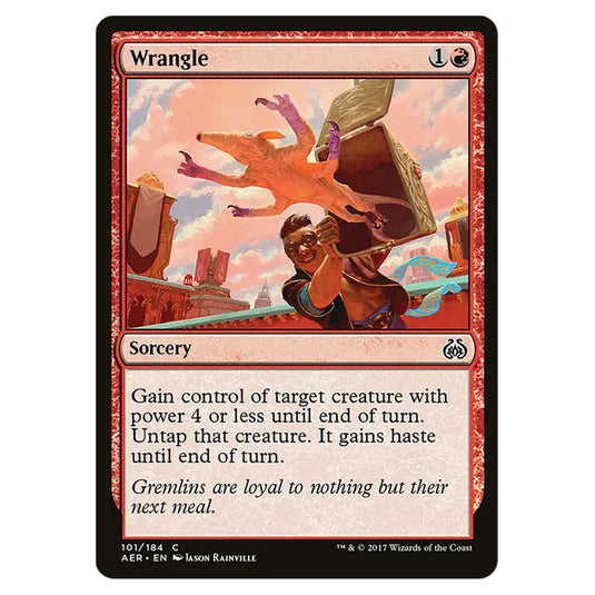 Aether Herder 102 card from the Magic The Gathering set Aether Revolt