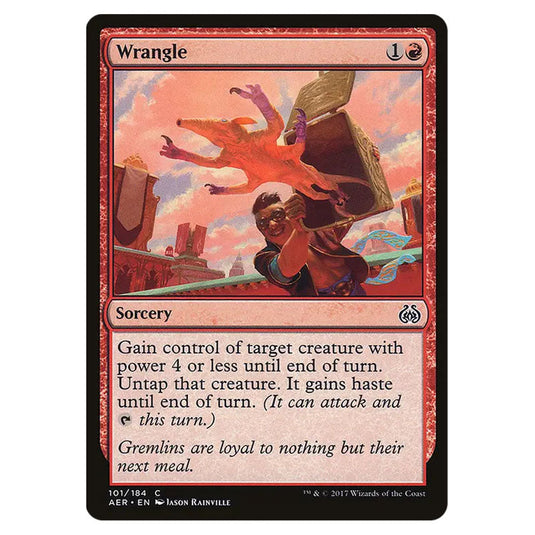 Aetherwind Basker 104 card from the Magic The Gathering set Aether Revolt