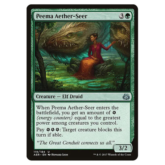 Rishkar, Peema Renegade 122 card from the Magic The Gathering set Aether Revolt