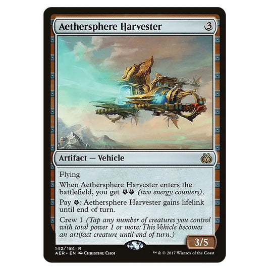 Cogwork Assembler 145 card from the Magic The Gathering set Aether Revolt