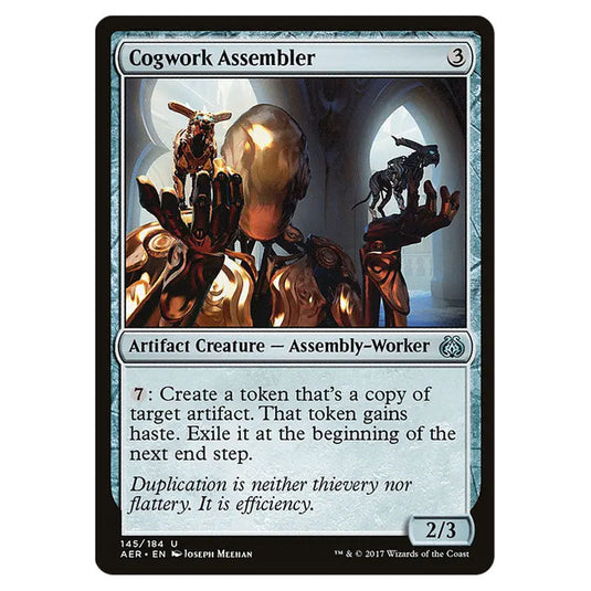 Crackdown Construct 148 card from the Magic The Gathering set Aether Revolt