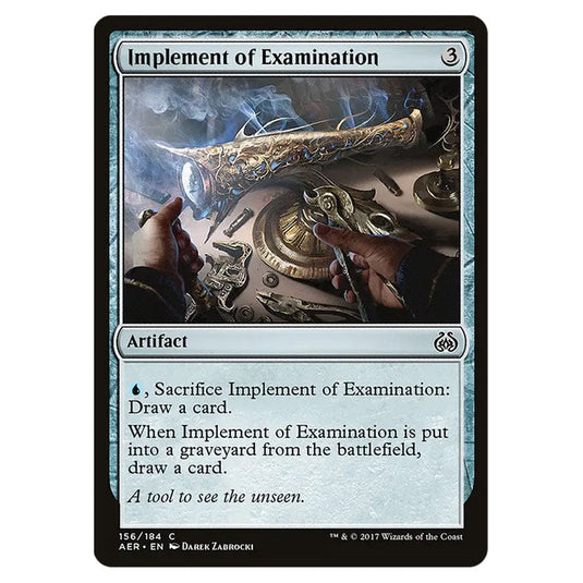 Implement of Malice 159 card from the Magic The Gathering set Aether Revolt