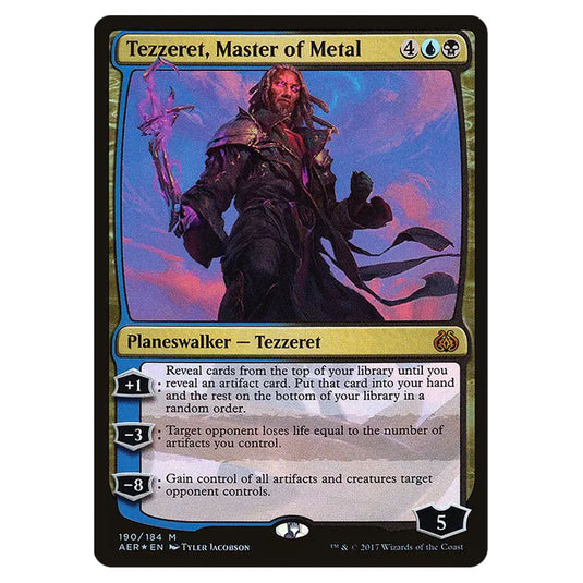 Tezzeret's Simulacrum 193 card from the Magic The Gathering set Aether Revolt