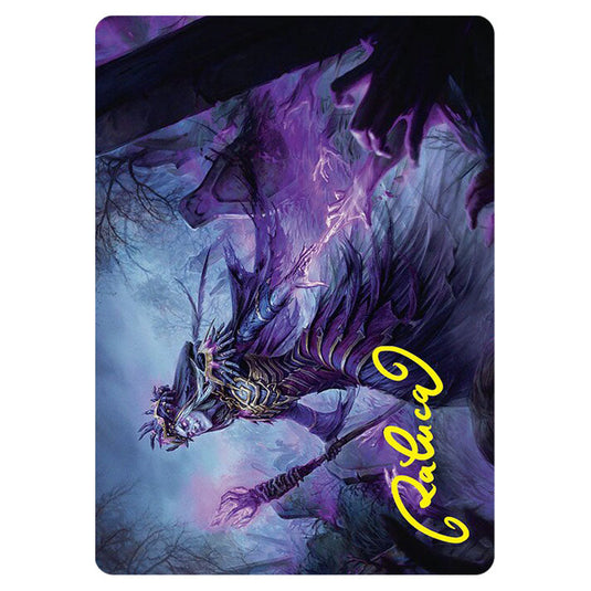 Zul Ashur, Lich Lord // Zul Ashur, Lich Lord 10 card from the Magic The Gathering set Foundations Art Series