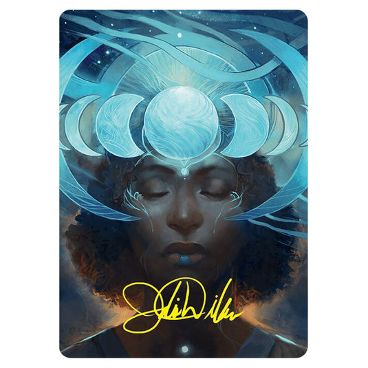 Lunar Insight // Lunar Insight 31 card from the Magic The Gathering set Foundations Art Series