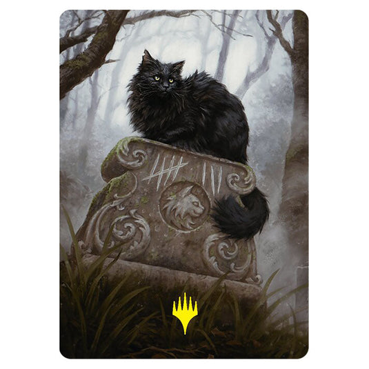 Nine-Lives Familiar // Nine-Lives Familiar 36 card from the Magic The Gathering set Foundations Art Series