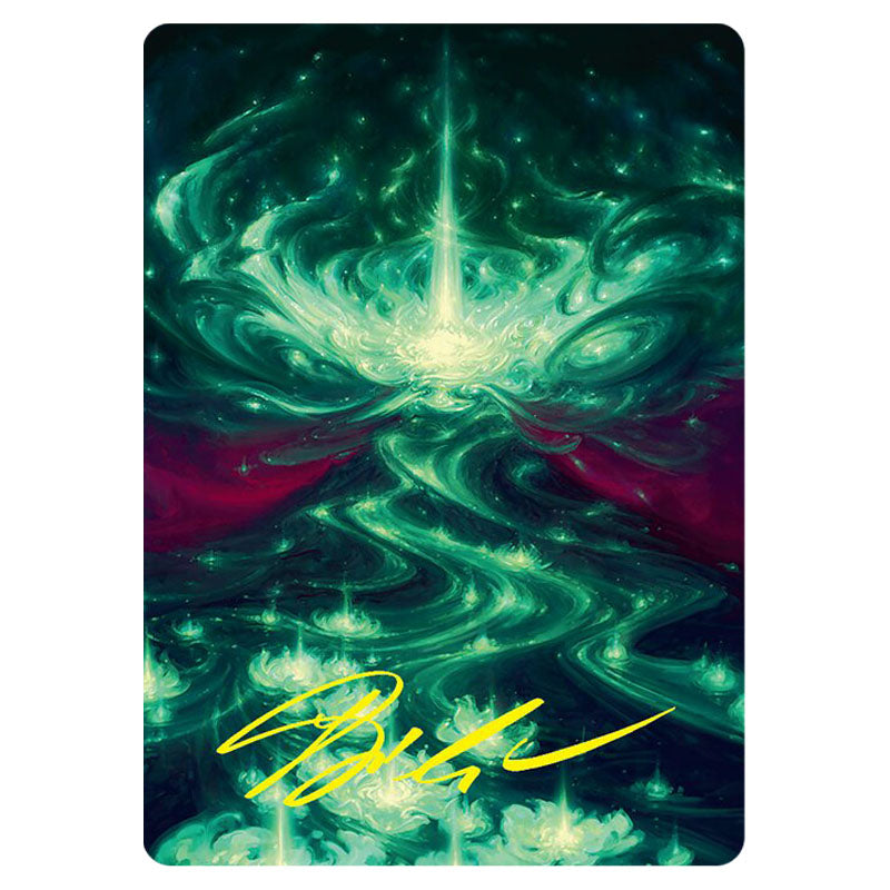 Magic Routine Around Genesis Magic The Gathering - Foundations Art Series - Genesis Wave // Genesis
