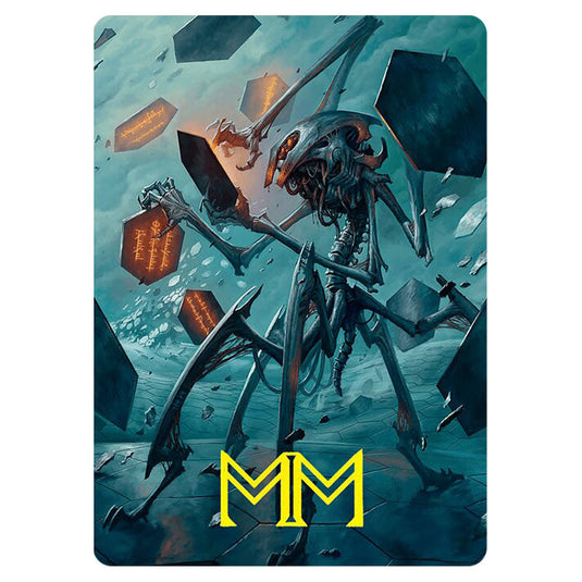 Scrawling Crawler // Scrawling Crawler 50 card from the Magic The Gathering set Foundations Art Series