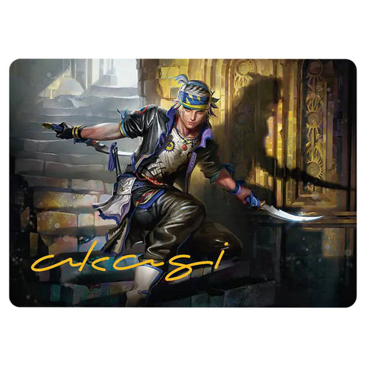 Locke Cole 0015 card from the Magic The Gathering set Universes Beyond - Final Fantasy - Art Series