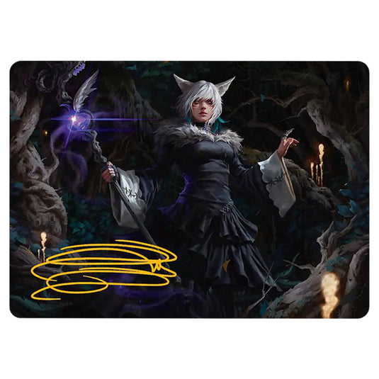 Y'shtola, Night's Blessed 0021 card from the Magic The Gathering set Universes Beyond - Final Fantasy - Art Series
