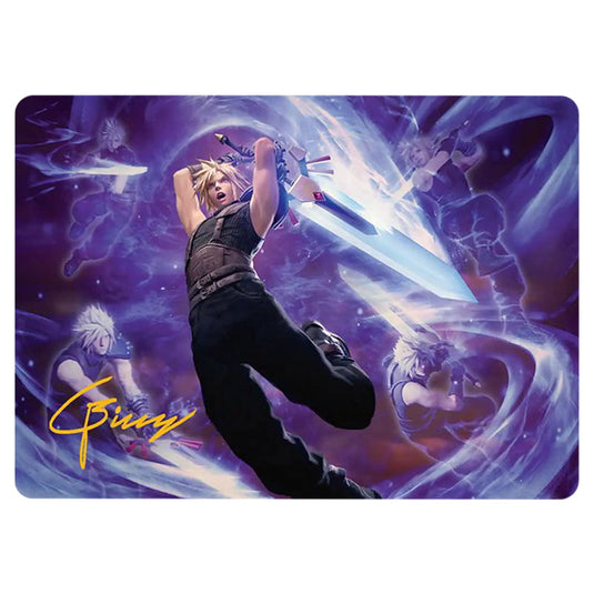 Cloud's Limit Break 0023 card from the Magic The Gathering set Universes Beyond - Final Fantasy - Art Series