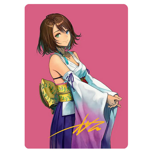 Yuna, Hope of Spira 0048 card from the Magic The Gathering set Universes Beyond - Final Fantasy - Art Series