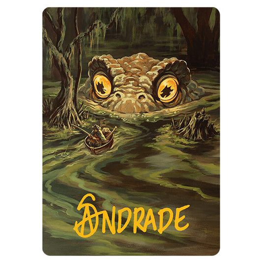 The Gitrog Monster // The Gitrog Monster 0025 card from the Magic The Gathering set Innistrad Remastered Art Series