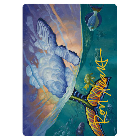 Magic The Gathering - Modern Horizons 3 Art Series - Dreamtide Whale - 0002 (Foil)