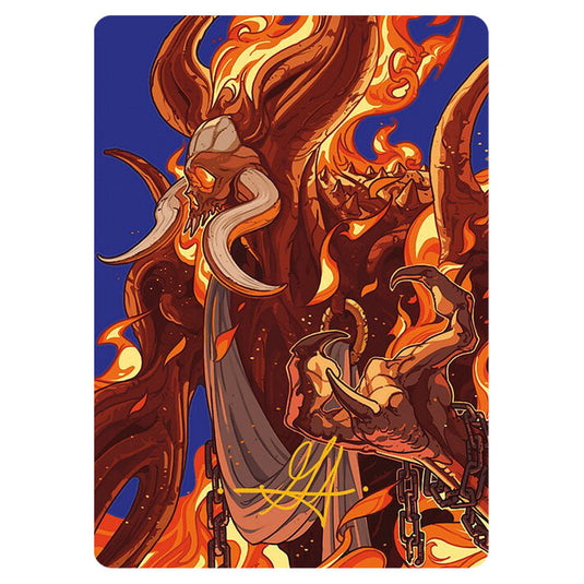 Magic The Gathering - Modern Horizons 3 Art Series - Phlage, Titan of Fire's Fury - 0050 (Foil)