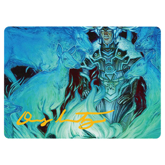 Unending Whisper 0009 card from the Magic The Gathering set Tarkir: Dragonstorm Art Series