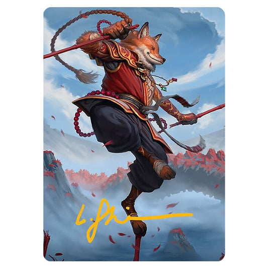 Equilibrium Adept 0016 card from the Magic The Gathering set Tarkir: Dragonstorm Art Series