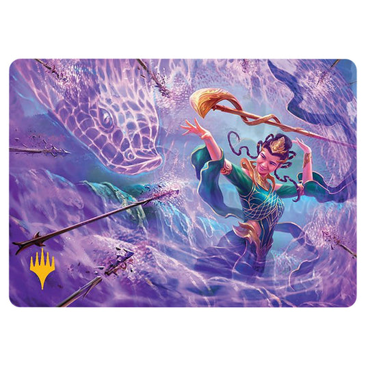 Snakeskin Veil 0019 card from the Magic The Gathering set Tarkir: Dragonstorm Art Series