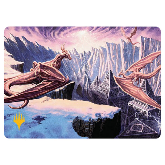 Maelstrom of the Spirit Dragon 0042 card from the Magic The Gathering set Tarkir: Dragonstorm Art Series