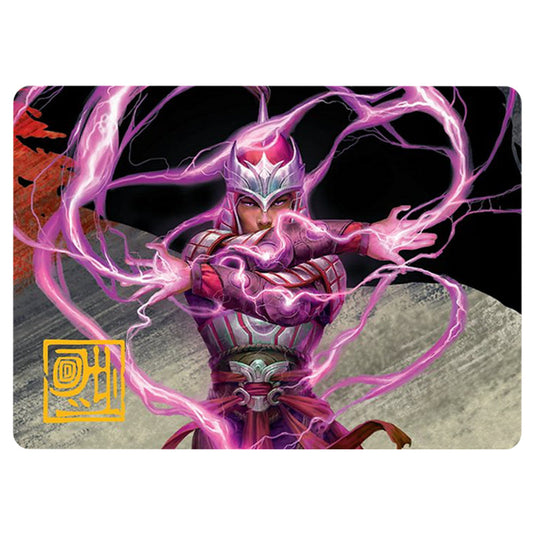 All-Out Assault 0043 card from the Magic The Gathering set Tarkir: Dragonstorm Art Series