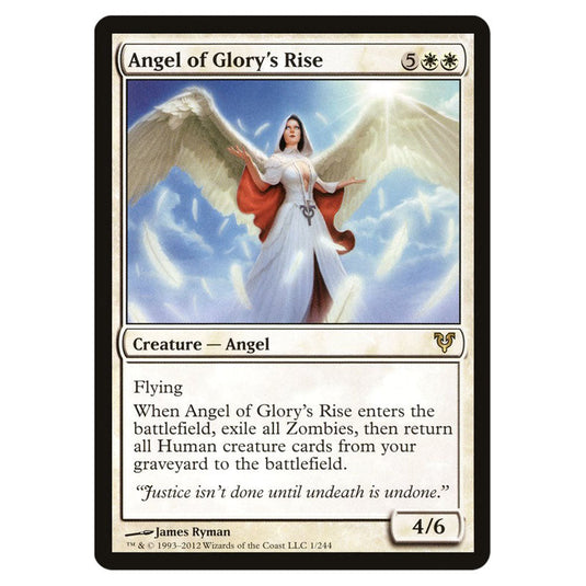 Angel of Glory's Rise 0001 card from the Magic The Gathering set Avacyn Restored