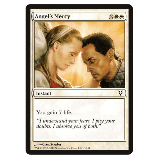 Angel's Mercy 0003 card from the Magic The Gathering set Avacyn Restored