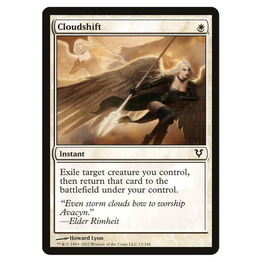 Cloudshift 0012 card from the Magic The Gathering set Avacyn Restored