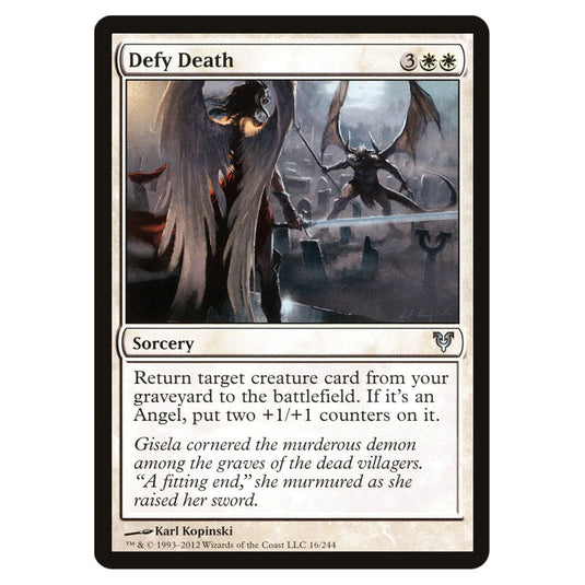 Defy Death 0016 card from the Magic The Gathering set Avacyn Restored