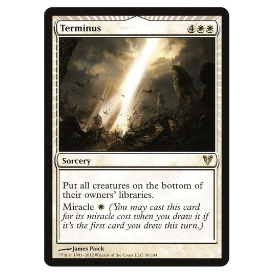 Terminus 0038 card from the Magic The Gathering set Avacyn Restored