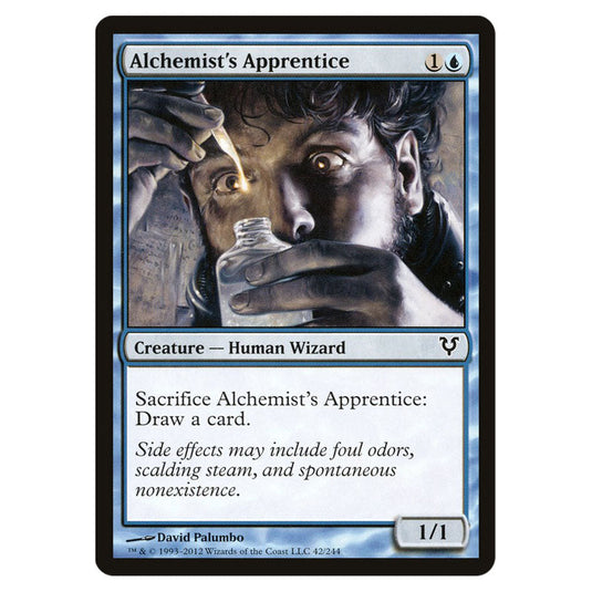 Alchemist's Apprentice 0042 card from the Magic The Gathering set Avacyn Restored