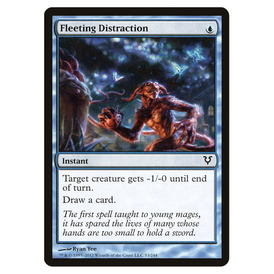 Fleeting Distraction 0053 card from the Magic The Gathering set Avacyn Restored