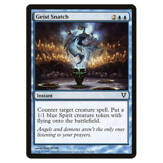 Geist Snatch 0055 card from the Magic The Gathering set Avacyn Restored