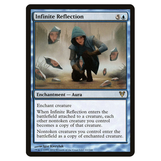 Infinite Reflection 0061 card from the Magic The Gathering set Avacyn Restored