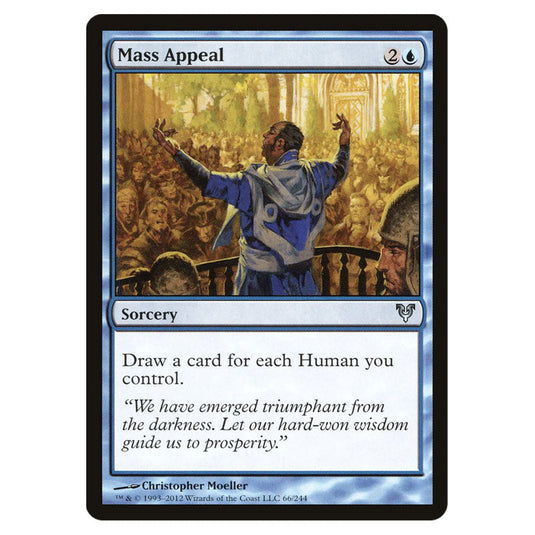 Mass Appeal 0066 card from the Magic The Gathering set Avacyn Restored