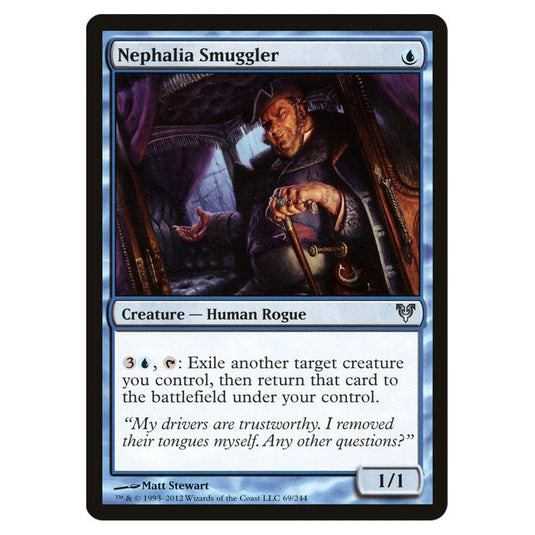 Nephalia Smuggler 0069 card from the Magic The Gathering set Avacyn Restored