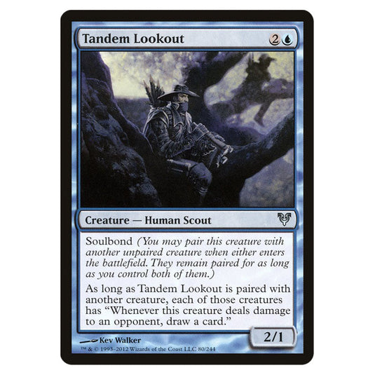 Tandem Lookout 0080 card from the Magic The Gathering set Avacyn Restored