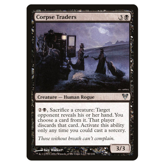 Corpse Traders 0090 card from the Magic The Gathering set Avacyn Restored