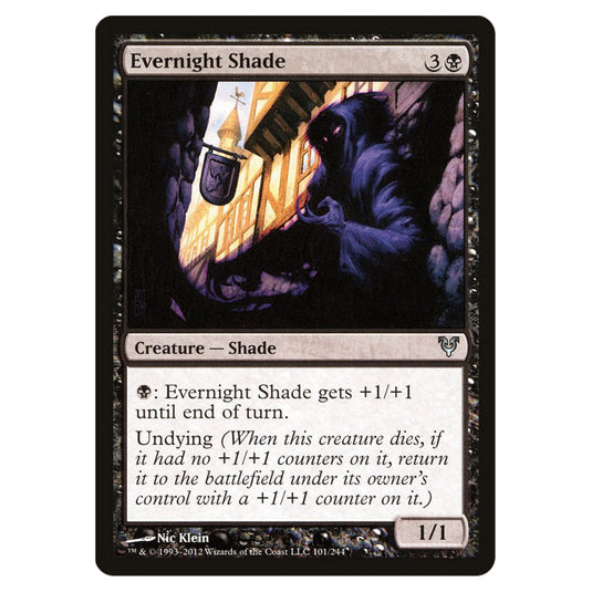 Evernight Shade 0101 card from the Magic The Gathering set Avacyn Restored