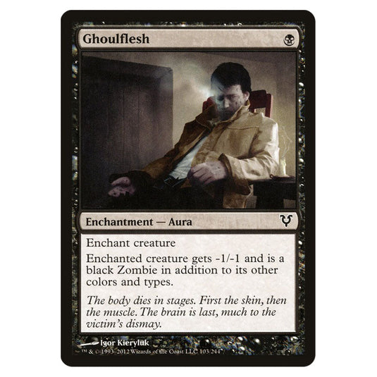 Ghoulflesh 0103 card from the Magic The Gathering set Avacyn Restored