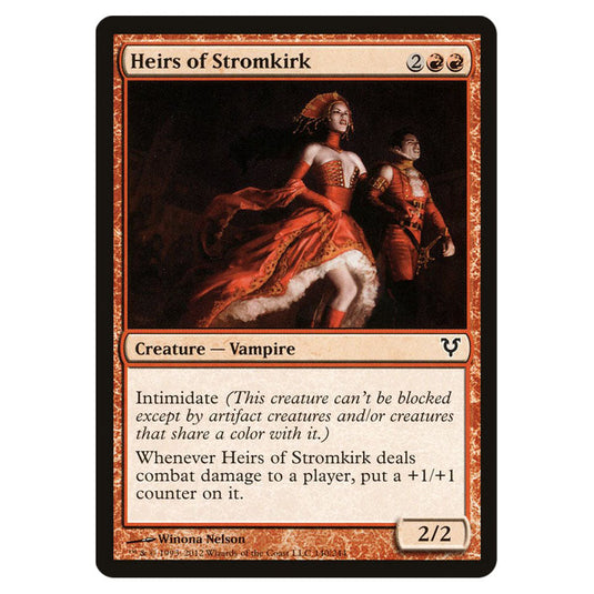 Heirs of Stromkirk 0140 card from the Magic The Gathering set Avacyn Restored