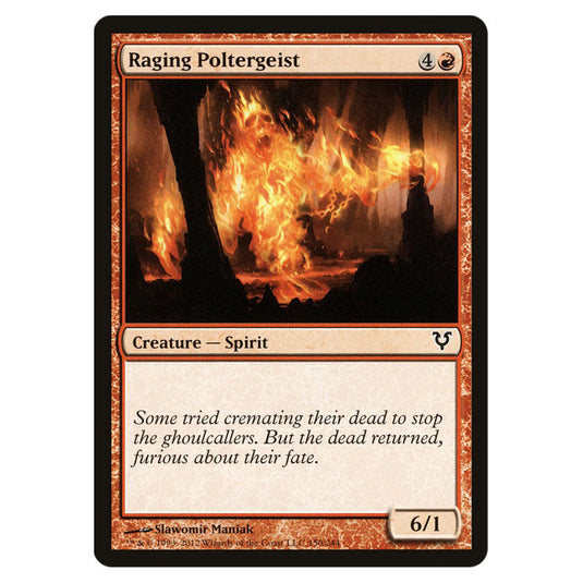 Raging Poltergeist 0150 card from the Magic The Gathering set Avacyn Restored