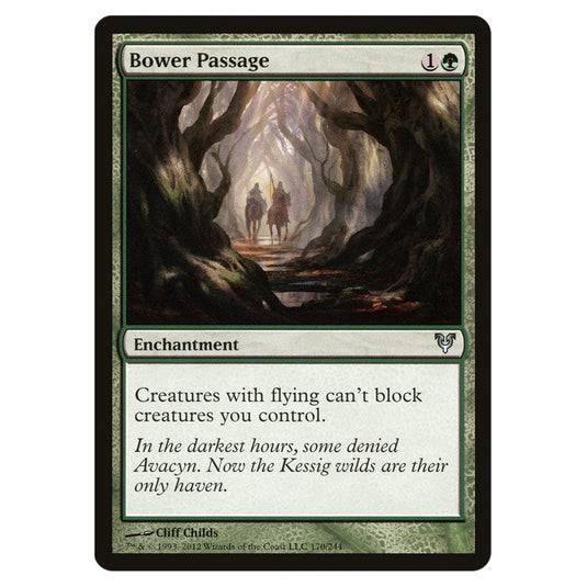 Bower Passage 0170 card from the Magic The Gathering set Avacyn Restored