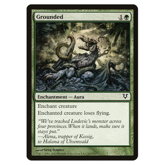 Grounded 0181 card from the Magic The Gathering set Avacyn Restored