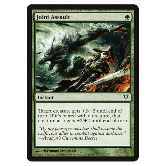 Joint Assault 0183 card from the Magic The Gathering set Avacyn Restored