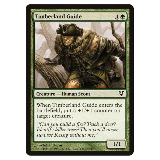 Timberland Guide 0197 card from the Magic The Gathering set Avacyn Restored