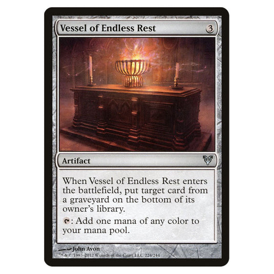 Vessel of Endless Rest 0224 card from the Magic The Gathering set Avacyn Restored