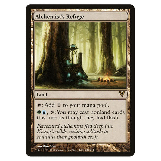 Alchemist's Refuge 0225 card from the Magic The Gathering set Avacyn Restored