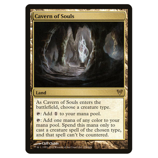 Cavern of Souls 0226 card from the Magic The Gathering set Avacyn Restored