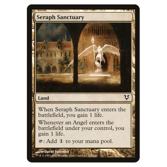 Seraph Sanctuary 0228 card from the Magic The Gathering set Avacyn Restored