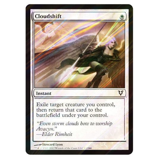 Magic The Gathering - Avacyn Restored - Cloudshift - 0012 (Foil) Magic The Gathering - Avacyn Restored - Cloudshift - 0012 (Foil)